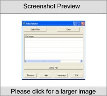 File Deleter Screenshot